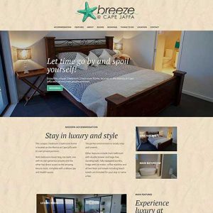 Breeze @ Cape Jaffa Website Design