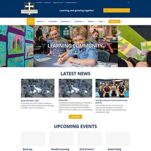 Tarrington Lutheran School Website Design